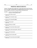 Positive Child Guidance