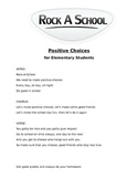Positive Choices Rap for Elementary Students