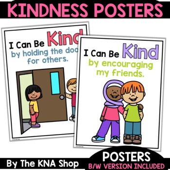 Positive Classroom Kindness 101 Week Posters Back to School Coloring Pages