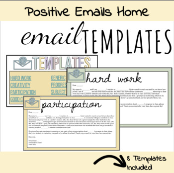 Preview of Positive Emails Home - Editable Templates 