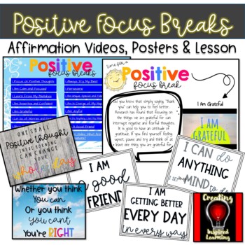 Preview of Positive Focus Breaks “Brain Breaks” For the Mind and Heart