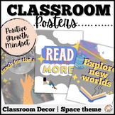 Positive Growth Mindset Classroom Decor Posters | Outer Sp