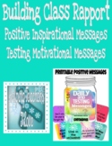 Positive Inspirational and Test Taking Motivational Message Cards