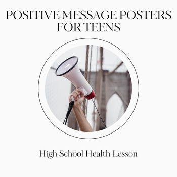 Preview of Positive Message Posters for Teens!  Social Emotional Messages for Classrooms!