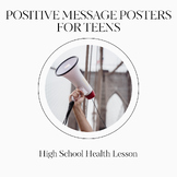 Positive Message Posters for Teens!  Social Emotional Mess