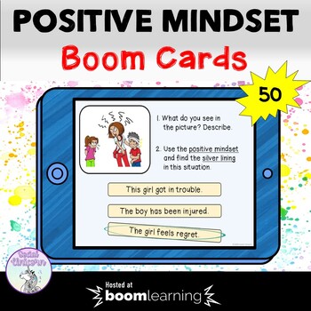 Preview of Positive Mindset: Find the Silver Lining Boom Cards