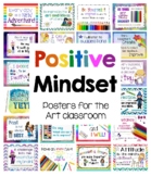 Positive Mindset Posters for the Art Classroom