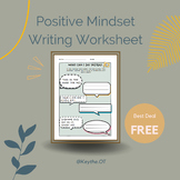 Positive Mindset Reframing Writing Worksheet