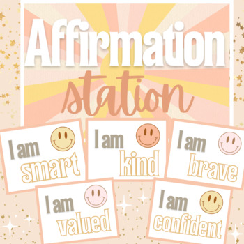 Positive Mirror Affirmation Station by Clayton's Little Learners