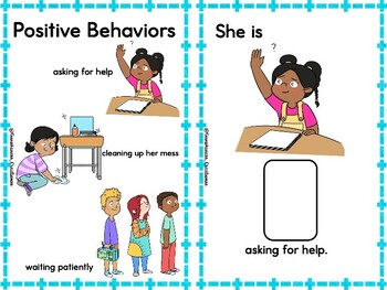 Preview of Positive & Negative Behaviors