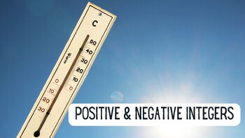 Preview of Positive & Negative Numbers
