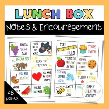 Lunchbox Notes and Teacher Messages by Margo Gentile
