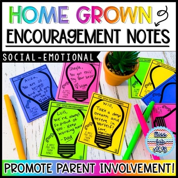 Preview of Parent Glow Notes to Students