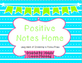Positive Behavior and Work Habit Notes