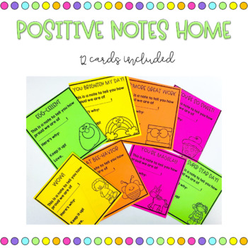 Preview of Positive Notes Home