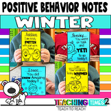 Positive Notes Home | Winter | Classroom Management | Posi