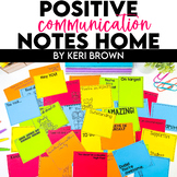 Positive Notes Home Positive Communication Parent Teacher 