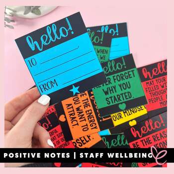 Preview of Positive Notes | Staff Wellbeing