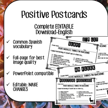 Preview of Positive Postcards Full Download English