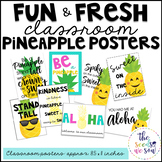 Pineapple Classroom Decor: Classroom Posters