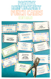 Positive Reinforcement Punch Cards (With Editable Cards!)