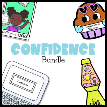 Preview of Positive Self Talk Activities Bundle for Confidence and Self Esteem