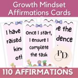 Positive Affirmation Cards: Note Cards For Growth Mindset