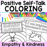 Positive Self-Talk Coloring Pages - Affirmations for Empat