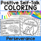 Positive Self-Talk Coloring Pages - Affirmations for Perse