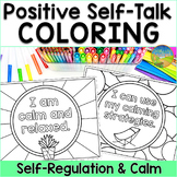 Positive Self-Talk Coloring Pages - Affirmations for Self-