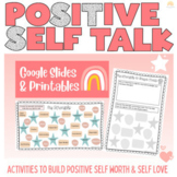 Positive Self Talk Slides and Worksheets