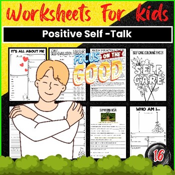 Preview of Positive Self -Talk Worksheets