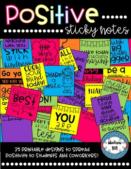 Positive Sticky Notes - Positively Learning