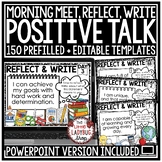 Positive Affirmations Morning Meetings Message Work Social