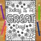 Positive Thinking Coloring Pages / 12 Pages / Relax & Think Good Thoughts