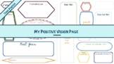 Positive Vision Page Activity for Resilience Building & Se