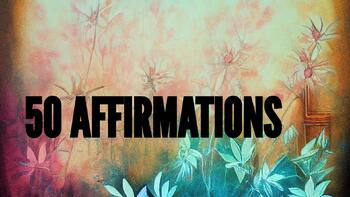 Preview of Positive Words of Affirmations.