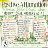 Positive affirmation posters- in this classroom you are-Mo