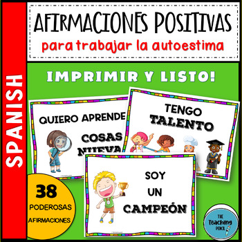 Positive Affirmations In Spanish Posters Afirmaciones Positivas En Espa Ol