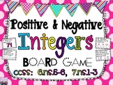 Positive and Negative Integers Board Game