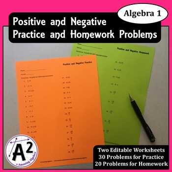 Homework help negative numbers