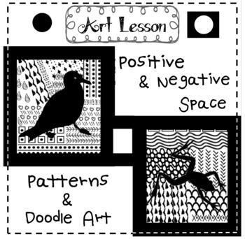positive negative art lesson