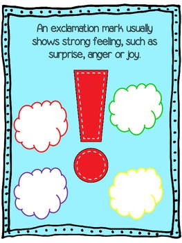 Positively Punctuation: Anchor Charts for Kindergarten and 1st Grade