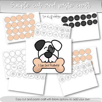 Positivity Craft Spot the Dog | Art Craft | SEL Activities by Sea of ...