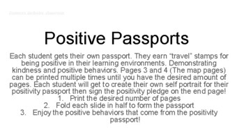 Preview of Positivity Passports