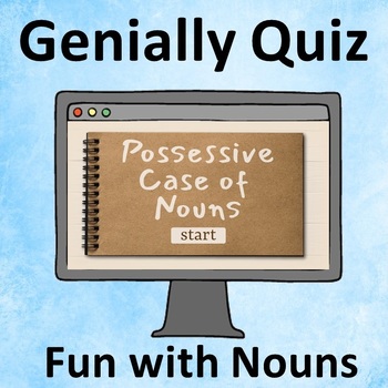 Preview of Possessive Case of Nouns. Interactive Quiz