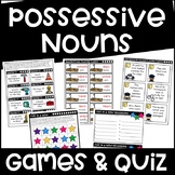 Possessive Noun Games and Quiz