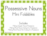 Possessive Noun Mini Foldables