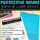Possessive Nouns Activities and Lesson Plans - 3rd Grade