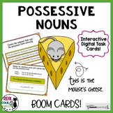 Possessive Nouns Digital Task Cards | Boom Cards